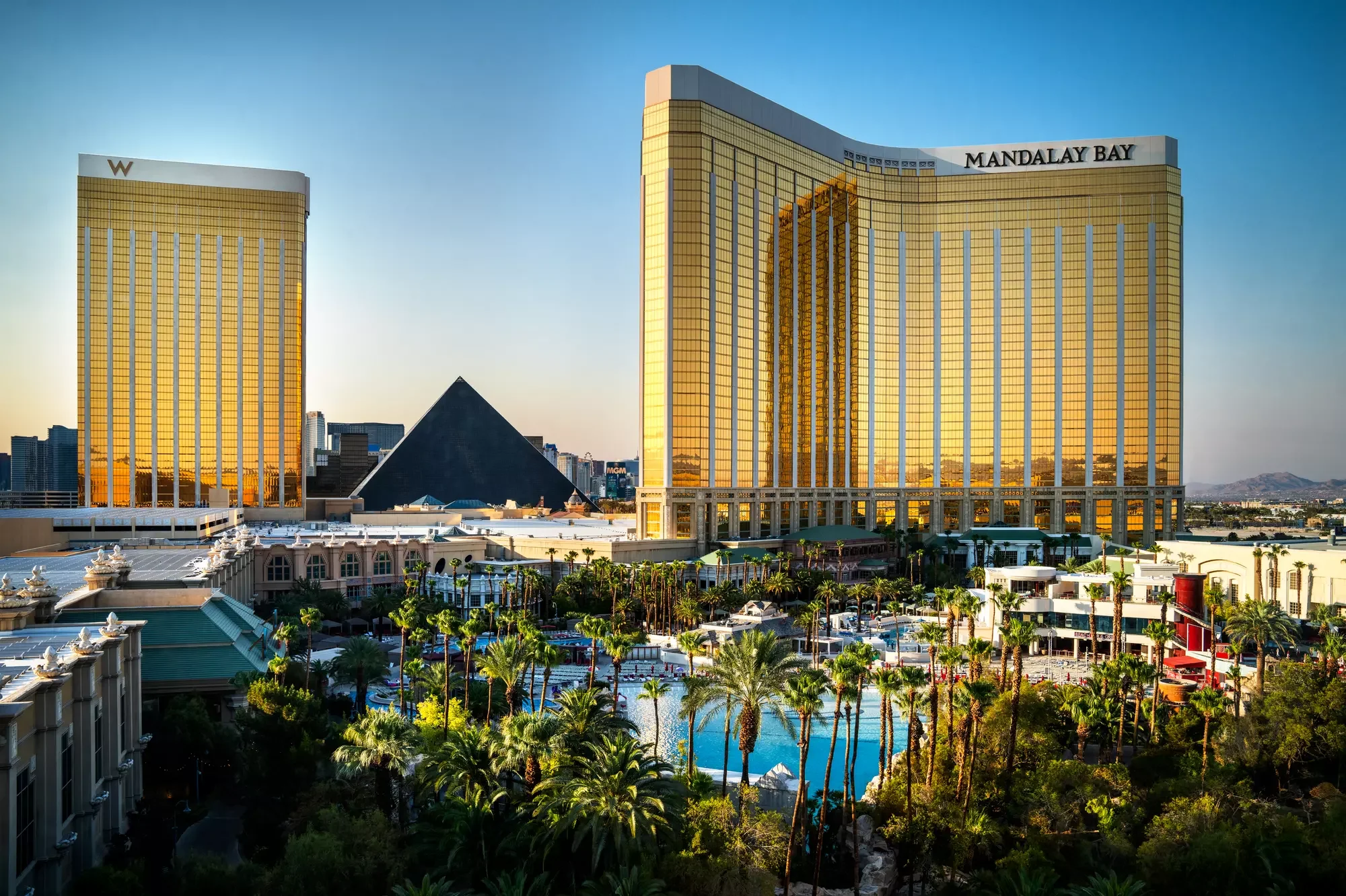 Mandalay Bay Resort and Casino exterior view